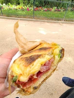 Prosciutto and Cheese Sandwich